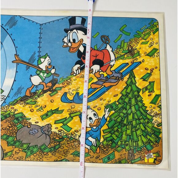 VTG Disney 1978 Lot of Two Mickey Goofy McDuck Pepsi Placemats Collectible Set - Picture 8 of 11